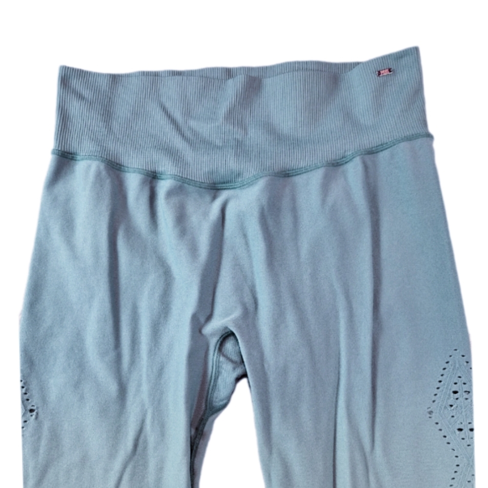 Victoria's Secret Light Blue Leggings - Picture 2 of 4